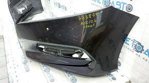 Bare front bumper Honda Accord 18-20 for parking sensors, graphite