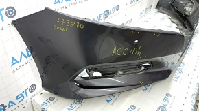 Bare front bumper Honda Accord 18-20 for parking sensors, graphite