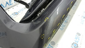 Bare front bumper Honda Accord 18-20 for parking sensors, graphite