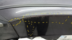 Rear bumper assembly Honda Accord 18-20 with parking sensors, black, scratches