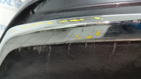 Rear bumper assembly Honda Accord 18-20 with parking sensors, black, scratches