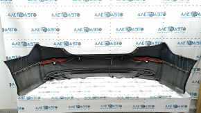 Rear bumper assembly Honda Accord 18-20 with parking sensors, black, scratches