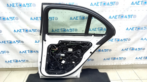 Door assembly rear right Mercedes C-class W205 15-18 aluminum, white 149