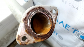 Exhaust line middle part with catalytic converter Mazda CX-5 18-21 FWD 2.5 with damper, rusty