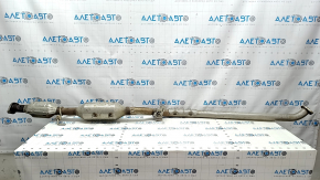 Exhaust line middle part with catalytic converter Mazda CX-5 18-21 FWD 2.5 with damper, rusty