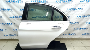 Door assembly rear left Mercedes C-class W205 15-18 aluminum, white 149