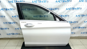 Door assembly front right Mercedes C-class W205 15-18 aluminum, white 149
