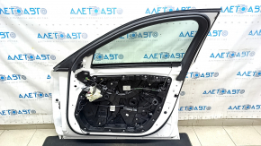 Door assembly front right Mercedes C-class W205 15-18 aluminum, white 149