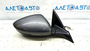 Side mirror right assembly Honda Accord 18-22 12 pins BSM, graphite