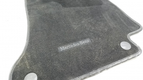 Set of floor mats for Mercedes C-class W205 18-21 cloth black, for cleaning