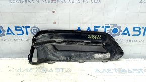 Left bumper grille Honda Accord 18-20 under fog lights, with chrome molding, sand,