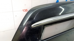 Left bumper grille Honda Accord 18-20 under fog lights, with chrome molding, sand,