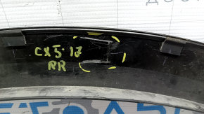 Rear right wing arch trim Mazda CX-5 17-22 structure, scratches
