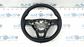 Naked steering wheel Honda Accord 18-22 leather black, with rear pad and wiring, scratches, dents