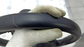 Naked steering wheel Honda Accord 18-22 leather black, with rear pad and wiring, scratches, dents