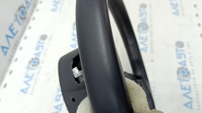 Naked steering wheel Honda Accord 18-22 leather black, with rear pad and wiring, scratches, dents