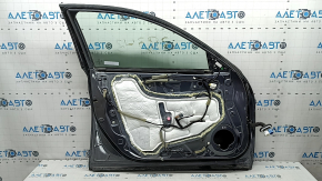 Door assembly front left Honda Accord 18-22 keyless, graphite NH-797M, scratches on the trim