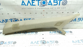 Front pillar trim left Audi Q5 80A 18-24 beige, chemically treated