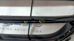 Lower grille front bumper Honda Accord 18-20 black gloss, pokes, sand