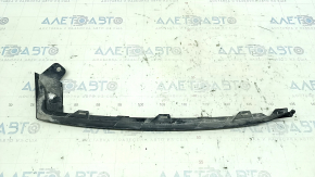 Front bumper molding lower left Honda Accord 18-20 black gloss, scratches