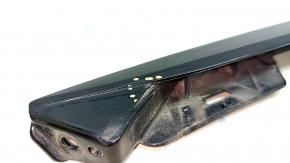 Front bumper trim under headlight left Honda Accord 18-20 black gloss, cuts