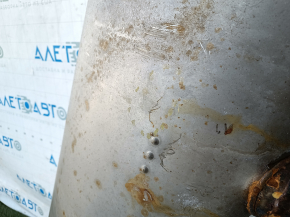 Exhaust pipe with barrel BMW X3 G01 18-22 2.0T with valve, dented, rusty