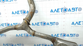 Muffler rear part with barrels Mercedes C-class W205 300 15-18 rusty