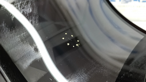 Projection on windshield BMW X5 G05 19-23 scratches