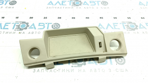 Front center console trim for start/stop button Audi Q5 80A 18-24 beige