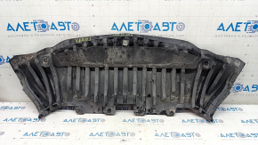 Front bumper protection Mercedes C-class W205 300/350e/350h 15-16 AWD cracks, breaks