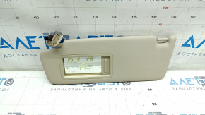 Left visor Audi Q5 80A 18-24 beige, without hook