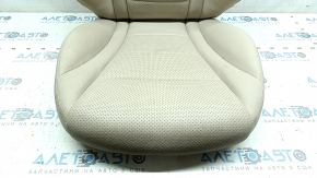 Mercedes C-class W205 15-21 passenger seat upholstery leather, beige, scratch