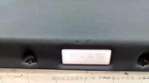 Door trim card front right BMW X5 G05 19-23 leather schwarz/Canberra-Beige, Fineline Stripe wood insert, armrest leather beige, with handle and pads, for massage, dented, pokes