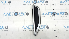 Air duct trim on the wing front left BMW X5 G05 19-23 chrome, X-Line, broken fastening