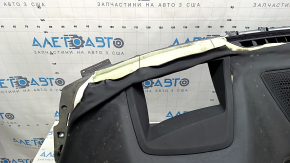 Torpedo front panel with AIRBAG BMW X5 G05 19-23 leather, schwarz/beige, for projection, for re-upholstery
