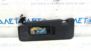 Left visor BMW X5 G05 19-23 black, without hook, for cleaning