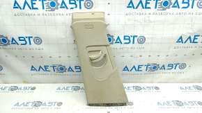 Upper center pillar trim left belt Audi Q5 80A 18-24 beige, worn, needs cleaning