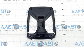 Front light BMW X5 G05 19-22 for panoramic, black, with overlay