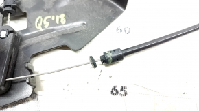 Underhood hood hood lock handle Audi Q5 80A 18-24 with bracket, cable mount broken