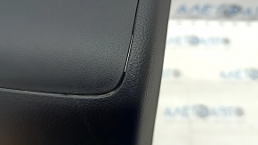 Rear center console trim Honda Accord 18-22 black, under air duct, 4 parts, with antenna, scratches