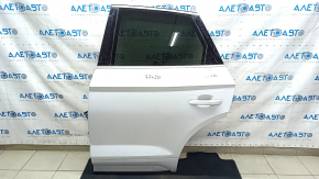 Door assembly rear left Audi Q5 80A 18-24 keyless, white LS9R