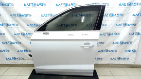 Door assembly front left Audi Q5 80A 18-24 keyless, white LS9R