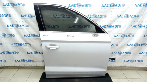 Door assembly front right Audi Q5 80A 18-24 keyless, white LS9R