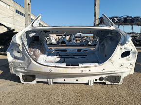 Mercedes C-class W205 15-18 rear panel on body, white