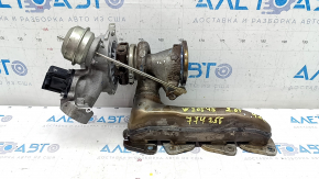 Turbocharger complete with manifold Mercedes C-class W205 300/350e/350h 15-18 48k