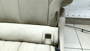 Rear row of seats 2nd row right Audi Q5 80A 18-24 beige leather, needs cleaning, cable defect