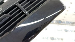 Air duct deflector for central console with trim BMW X5 G05 19-24 black gloss for 4-zone control, worn