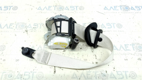 Seat belt 2 row left BMW X5 G05 19-24 light beige, dry cleanable