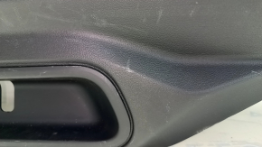 Rear upper door trim lower BMW X5 G05 19-24 black, scratches