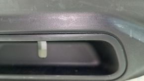 Rear upper door trim lower BMW X5 G05 19-24 black, scratches